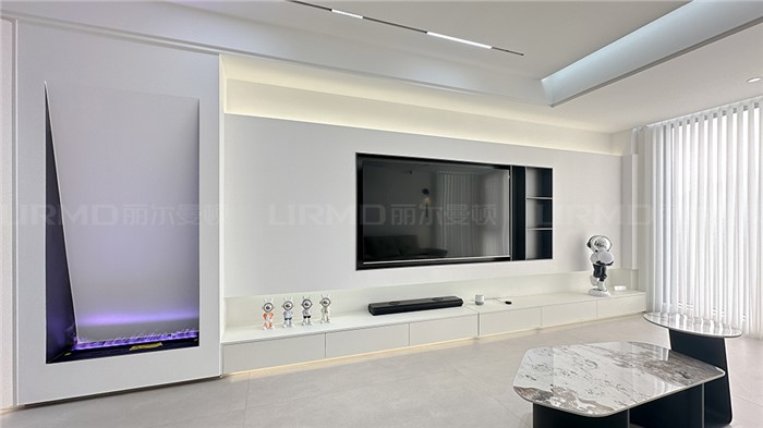 13w打造现代黑白灰风格的家105m² | 丽尔曼顿全房全屋整装