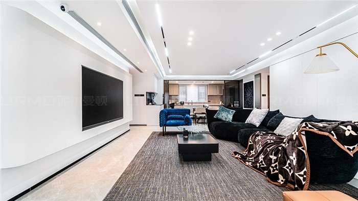 11.8w打造极简风格的家169m² | 丽尔曼顿全房全屋定制