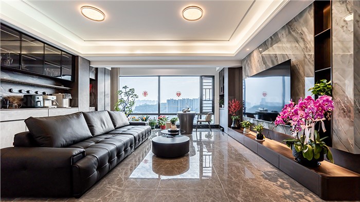 16.8w打造现代风格的家143m² | 丽尔曼顿全房全屋整装