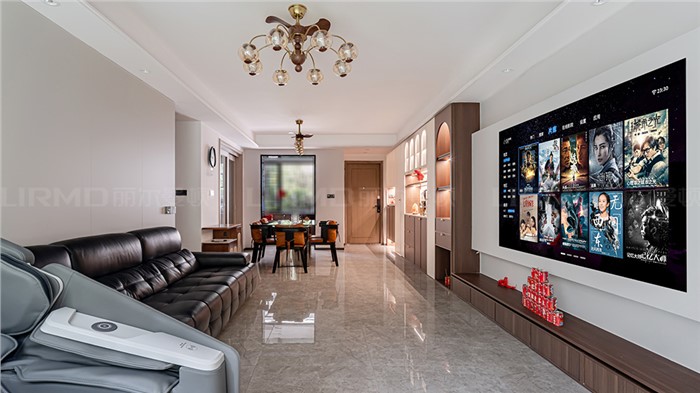 12.8w打造中古风格的家143m² | 丽尔曼顿全房全屋整装