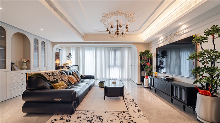 8w打造复古法式风格的家126m² | 丽尔曼顿全房全屋整装