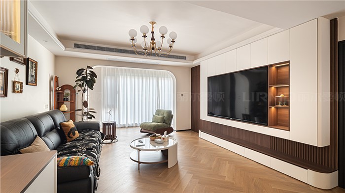 18.8w打造轻法中古风格的家130m² | 丽尔曼顿全房全屋整装