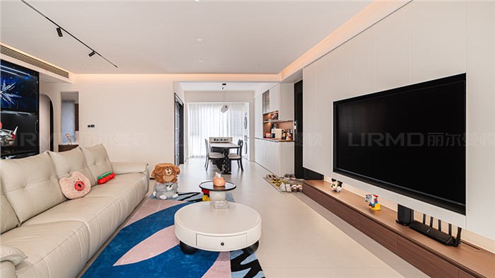 16.8 w打造奶油简约风格的家130m² | 丽尔曼顿全房全屋定制